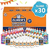 ELMER’S Kit per la Festa per Slime, 18 Flaconi di Colla Glitterata, 12 Flaconi di Colla Trasparente e 30 Flaconi ...