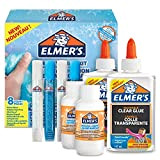 ELMER’S Kit per Slime Frosty, Colla Vinilica Trasparente, Penne con Colla Glitterata e Liquido Magico Attivatore di Slime, Confezione da ...