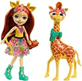 Enchantimals, Bambola Gillian Giraffa con Animale, Giocattolo per Bambini 4+Anni, FKY74