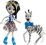 Enchantimals, Bambola Zelena Zebra con Animale, Giocattolo per Bambini 4+Anni, FKY75