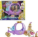 Enchantimals -​Carrozza Reale con Bambola Peola il Pony, Amico Cucciolo Petite e 7 Accessori, Giocattolo per Bambini 4+ Anni, GYJ16