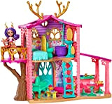 Enchantimals- Playset Casa dei Cerbiatticon Bambola Danessa il Cerbiatto, Cucciolo Sprint e Tanti Accessori, Giocattolo per Bambini 3+ Anni, GJX50