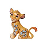 Enesco Disney Traditions 6009001 - Mini statuetta di Re Leone Simba, 7,6 x 4,4 x 5,7 cm, multicolore