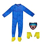 Enhenenhen Costume per bambini da Hugg Wugg, il mostro di Pop Playtim, tuta per Cosplay, Carnevale, Halloween