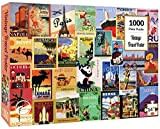 Enphiblue - Puzzle 1000 Pezzi per Adulti - Puzzle Vintage Travel Poster, Giocattolo dal Design Unico per Regalo Educativo per ...