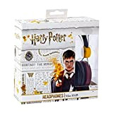 Envi Hogwarts - Cuffie cablate regolabili per bambini, motivo: Harry Potter, colore: Rosso