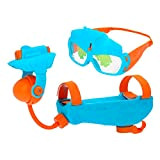 Eolo Aqua Gear 43651-Playset Launcher e occhiali in blu e arancione, Multicolore, Sin tañosllaños, 1