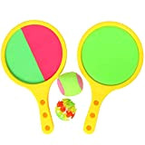 EQLEF Racchette, Set di Giochi Sportivi da Lancio con Racchetta Set di Giochi da Spiaggia di Sabbia per Bambini
