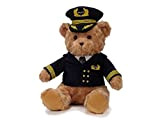 Euro Souvenirs Orso di peluche con uniforme pilota/orsetto Plush Bear con pilota, 40 cm