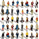 Evemodel Personaggi in miniatura in piedi P8712, 40 pezzi, scala H0 1:87