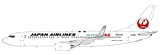 EW4738006 Boeing 737-800 Japan Airlines Support Hokkaido JA306J Scale 1/400