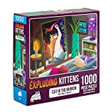 Exploding Kittens Jigsaw Puzzles for Adults -Cat In The Mirror - 1000 Piece Jigsaw Puzzles For Family Fun & Game ...