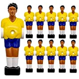 EYEPOWER 11 calcetto da tavolo, 13 mm, maglia del Brasile, colore giallo, blu, da tavolo, da calcio, da calcio, da ...