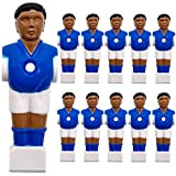 EYEPOWER 11 figure da calcio da 13 mm – maglia della Francia blu bianco – tavolo calcio calciatore figure – ...