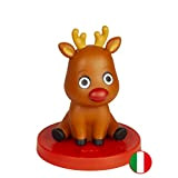 FABA Personaggio Sonoro Il Natale di Rudolph - Storie Sonore - Giocattolo, Contenuti Educativi, Versione Italiana, Bambini 0+ Anni