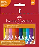 Faber Castell 244823 Pastelli a Resina Sintetica, Confezione da 12 Pezzi