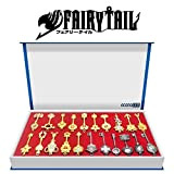 Fairy Tail Lucy - Set di 21 Chiavi con Motivo: Simbolo dello Zodiaco