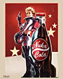 Fallout 4 - Mini poster con motivo "Nuka Cola - Game videogioco - dimensioni 40 x 50 cm + 2 ...