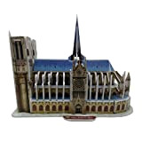 Famoso edificio 3D Puzzle (Notre Dame)