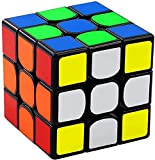 FAVNIC Cubo Magico 3x3 Smooth Turning Professione Puzzle 3D Twist Rompicapi Giocattoli per bambini (Magic Cube 3x3 nero)