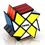FAVNIC Cubo Magico Special Fenghuolun 3x3 Rompicapi Giocattolo per Bambini Ragazzi Ragazze Puzzle 3D Angolo di fluttuazione Puzzle Cube (Nero)