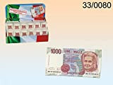 Fazzoletti di carta a 3 strati a forma di banconota da 1000 Mille Lire