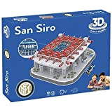 FC Inter- Puzzle 3D Stadio San Siro Versione, Multicolore, 14849