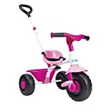 Feber 800012811 Baby Trike Pink - Triciclo per Ragazzi e Ragazze da 1 a 3 Anni, Rosa
