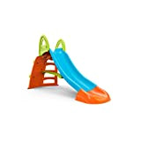 FEBER Climb And Slide Climb & Slide, Scivolo Parete per Arrampicata, Multicolore, Design Resistente e Sicuro per Bambini dai 3 ...