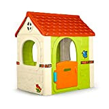 FEBER- Fantasy House, Casetta Per Bambini Con Porta Apribile, Per Giocare In Casa O All'Aperto, Multicolore, Resistente E Facile Da ...
