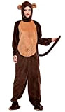 FEOYA Costume da Scimmia Adulto Uomo Donna Tuta Animale Pigiama Cosplay Halloween M 165 - 175cm