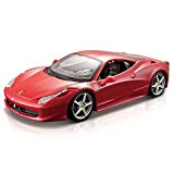 Ferrari 458 Italia, rosso, modello di automobile, modello prefabbricato, Bburago 1:24 Modello esclusivamente Da Collezione