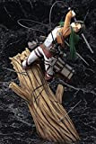 fgbv 25 CM Anime Figure Attack On Titan Levi Rivaille Levi Action PVC Figure Ackerman Eren Jaeger Stood On Branch ...