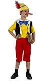 FIESTA Y CARNAVAL, SL Costume da Pinocchio Classico per Bambino