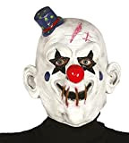 Fiestas Guirca- Maschera Clown Horror Pagliaccio Killer, Multicolore, Taglia Unica, 2398