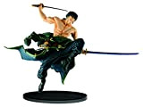 Figura Statua RORONOA ZORO Pirata 16cm da ONE PIECE Versione NORMAL COLOR - Serie WORLD FIGURE COLOSSEUM Banpresto - 100% ...