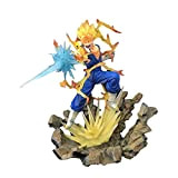 Figure anime Dragon Ball Modello di scena Action Figure Vegetto Ultimate Warrior Super Saiyan Modello anime Collezionismo Regali anime Giocattoli ...