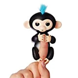 Finger Monkey Scimmia da Dito Interattiva (Nero)