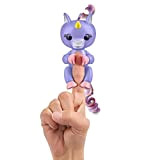 Fingerlings 3709 Alika Unicorno viola (Purple with Rainbow Mane and Tail) - Friendly Interactive Toy by WowWee