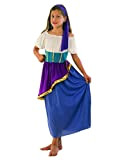Fiori Paolo- Gitana Gipsy Costume Bambina, Multicolore, 5-7 anni, 61115.M