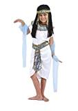 Fiori Paolo-Principessa del Nilo Costume Bambina, Verde, L (7-9 anni), 61228.L