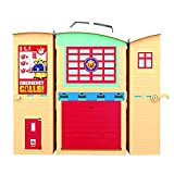 Fireman Sam Fire Rescue Centre Fire Station playset, figura & accessori, giocattolo di avventura pre-scuola, zipwire, piattaforma di salvataggio