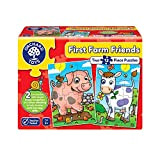 First Farm Friends - Puzzle educativo, 2 puzzle da 12 pezzi, per bambini da 2 a 8 anni