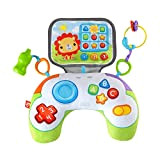 Fisher-Price - Cuscino Baby Gamer Giocattolo Sensoriale per Giocare Distesi sul Pancino, Giocattolo per Bambini 0+ Mesi, HGB89