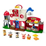 Fisher-Price HHX34 Little People Fattoria - Edizione tedesca - Set da gioco interattivo con Smart Stages, giocattolo per bambini da ...