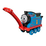 Fisher Price - Il Trenino Thomas Il Mio Grande Amico Thomas, locomotiva giocattolo trainabile con spazio dove riporre i pezzi, ...