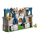Fisher-Price Imaginext - Playset Castello del Leone con Personaggi a Tema Medievale, con Fortificazioni, Torre e Prigione, Giocattolo per Bambini ...
