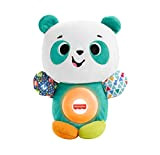 Fisher-Price Parlamici Baby Panda Gioca con Me, Gioco Educativo con Luci e Suoni, Giocattolo per Bambini 9+Mesi, GVN32 - Italiano