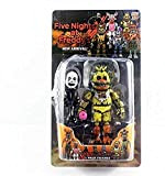Five Nights at Freddy's Figures FNAF Gioco Funtime Freddy Foxy Sorella Location Horror Doll Alleggerimento Giunti mobili Action Figure 14cm ...