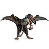 FLORMOON giocattolo con dinosauro con pterosauro realistico include pterosauro ecc. Progetto scientifico educativo regalo di compleanno topper per torta per ...